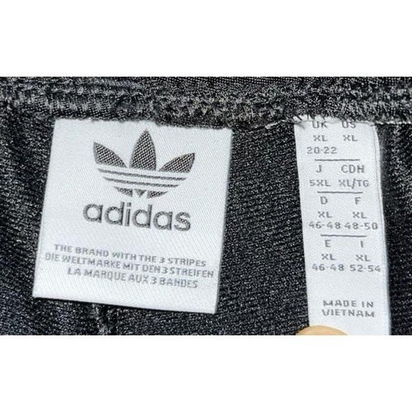 Adidas Breaker 3 Stripe Snap Button Broadway Performance Active Track Pants - Picture 6 of 7